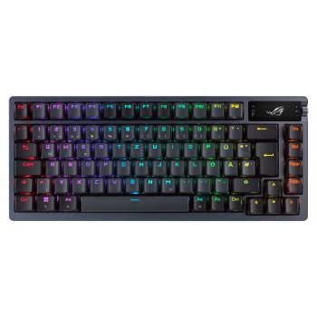 ASUS ROG Azoth keyboard Gaming USB + RF Wireless + Bluetooth QWERTY Black