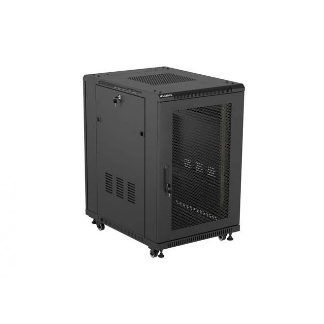 Lanberg FF01-6818-23B rack cabinet 18U Freestanding rack Black Lanberg FF01-6818-23B rack cabinet 18U Freestanding rack Black