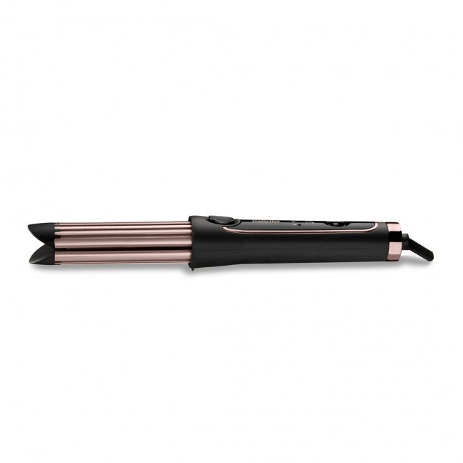 BaByliss C112E Curl Styler Luxe Curling iron Warm Black, Rose Gold 32 W 98.4