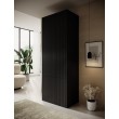 Wardrobe PAFOS 2D BASE 90x55.5x45 Black matt Wardrobe PAFOS 2D BASE 90x55.5x45 Black matt