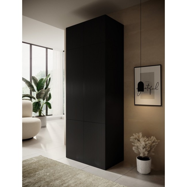 Wardrobe PAFOS 2D BASE 90x55.5x45 Black matt