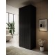 Wardrobe PAFOS 2D BASE 90x55.5x45 Black matt