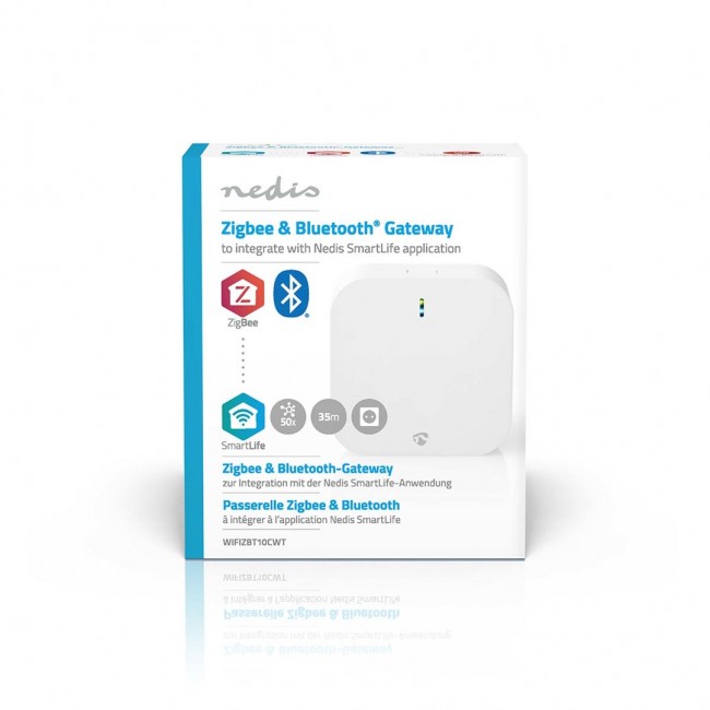 Nedis WIFIZBT10CWT smart home receiver Bluetooth 2400 - 2484 MHz White Nedis WIFIZBT10CWT smart home receiver Bluetooth 2400 - 2484 MHz White