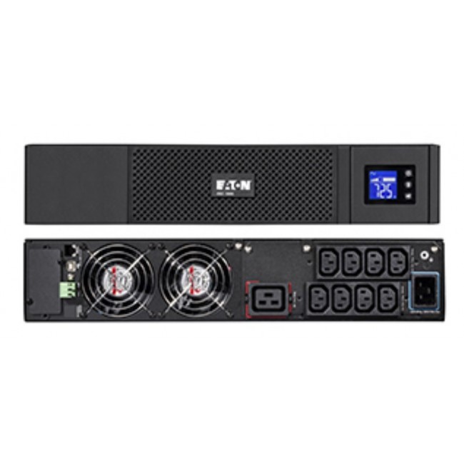 Eaton 5SC 3000I RT2U uninterruptible power supply (UPS) Line-Interactive 3 kVA 2700 W 9 AC outlet(s) Eaton 5SC 3000I RT2U uninterruptible power supply (UPS) Line-Interactive 3 kVA 2700 W 9 AC outlet(s)