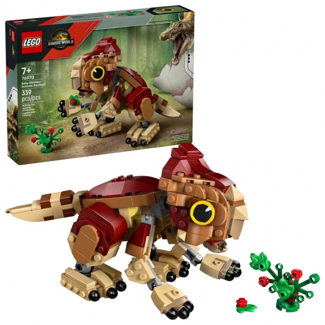 LEGO JURASSIC WORLD 76970 Baby Dinosaur Dolores Aquilops LEGO JURASSIC WORLD 76970 Baby Dinosaur Dolores Aquilops