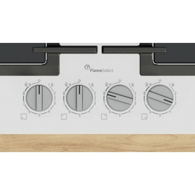 Bosch Serie 6 PPP6A2I40 Gas hob White, Black Bosch Serie 6 PPP6A2I40 Gas hob White, Black