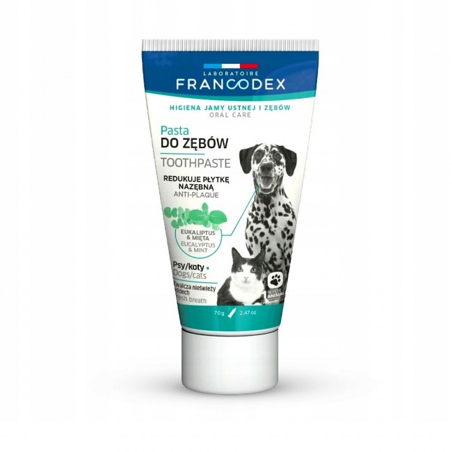 FRANCODEX - toothpaste for dog and cat 70g FRANCODEX - toothpaste for dog and cat 70g