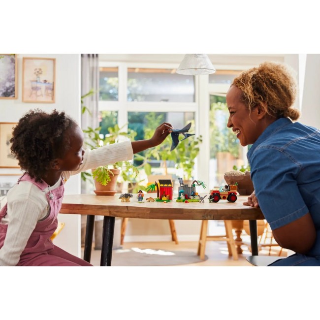 LEGO JURASSIC WORLD 76963 BABY DINOSAUR RESCUE CENTER LEGO JURASSIC WORLD 76963 BABY DINOSAUR RESCUE CENTER