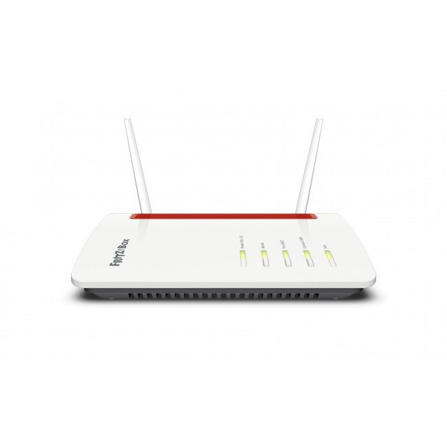Box FRITZ! 6850 5G wireless router Gigabit Ethernet Dual-band (2.4 GHz / 5 GHz) Black, Red, White