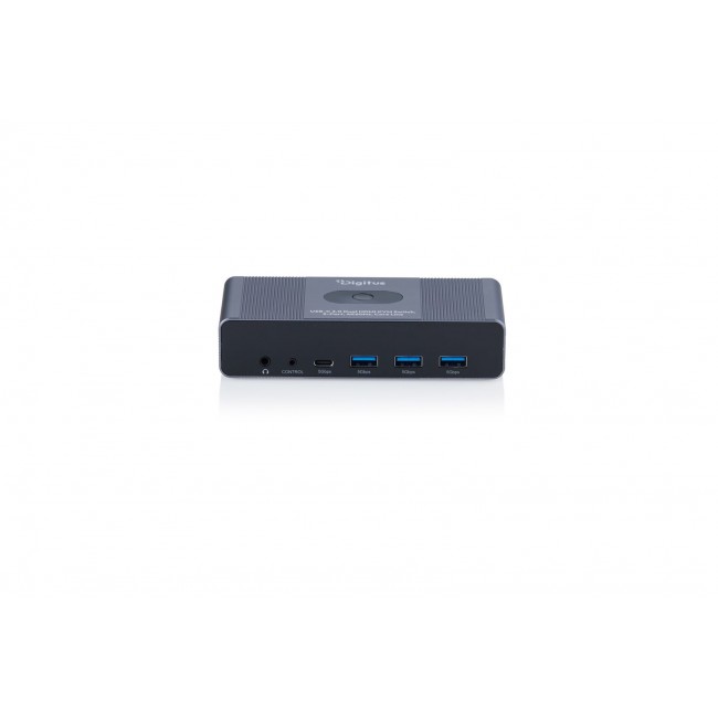 Digitus USB-C 3.0 Dual HDMI KVM Switch, 2-port, 4K60Hz, Core Line