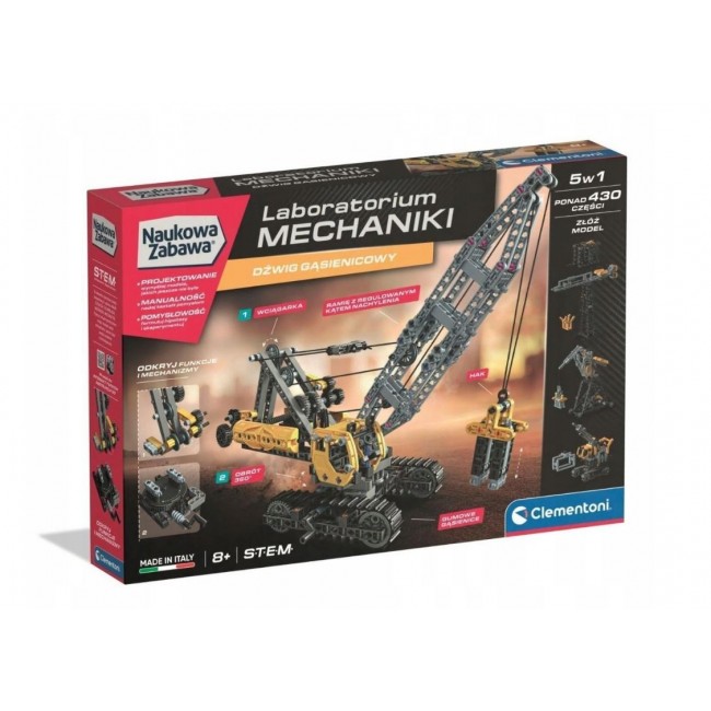 Clementoni Scientific Fun - Mechanics Laboratory: Crane