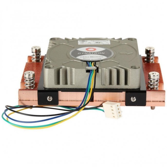 Dynatron A-18 Processor Air cooler 7 cm Copper, Grey