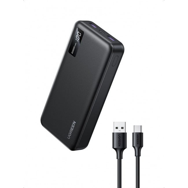 Ugreen 25683 power bank 20000 mAh Black