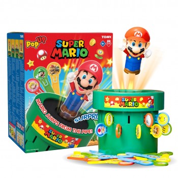 Tomy Pop Up Mario Board game Fine motor skill (dexterity)