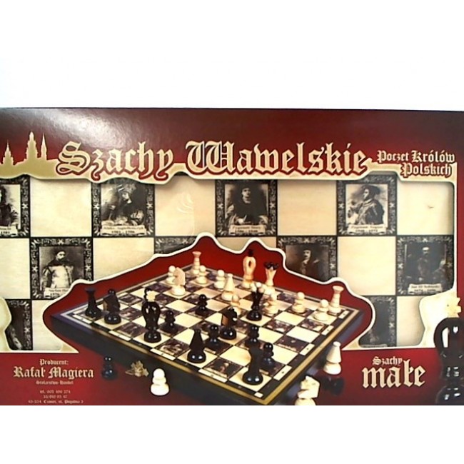 Small Royal Chess Set 35cm MAGIERA