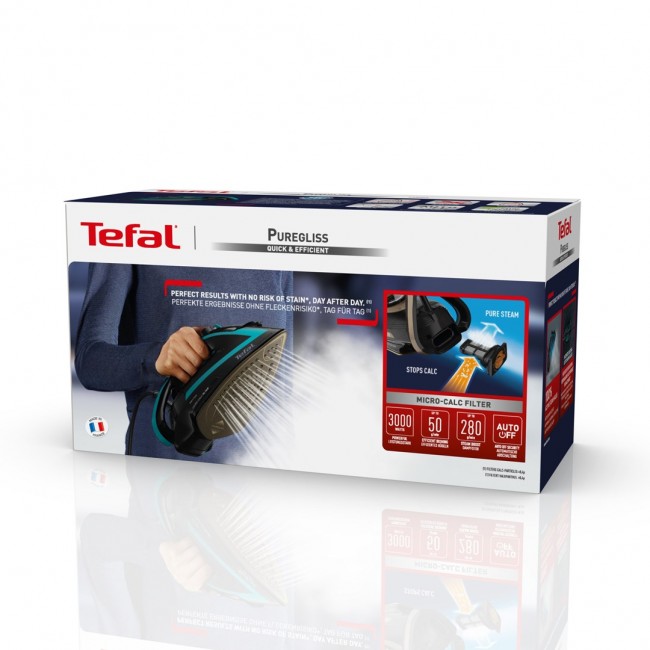 Tefal Puregliss FV8066E0 strygejern To Tefal Puregliss FV8066E0 strygejern To