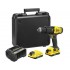 Impact Drill Driver 18V Fatmax V20 2x1.5AH Case