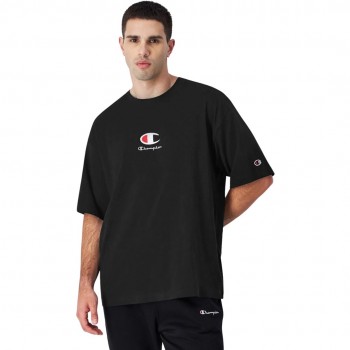 Men's Champion Crewneck T-Shirt Black 220270 KK001 2XL