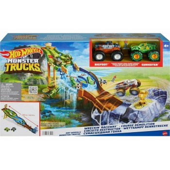 PROMO HOT WHEELS MONSTER TRUCKS Wreck Race HJG32
