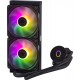 Cooler Master MasterLiquid 240L Core ARGB Processor Liquid cooling kit 12 cm Black Cooler Master MasterLiquid 240L Core ARGB Processor Liquid cooling kit 12 cm Black
