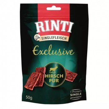 RINTI Singlefleisch Exclusive Deer - dog treat - 50g