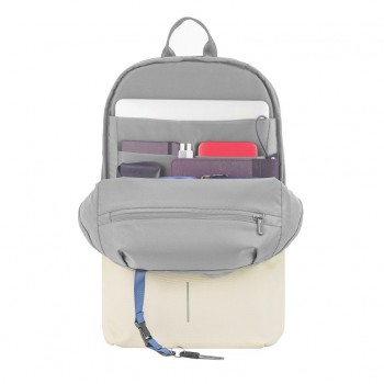 XD DESIGN ANTI-THEFT BACKPACK BOBBY SOFT LIGHT GREY P/N: P705.993