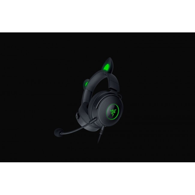 Razer Wired, Over-Ear, Black, Gaming Headset, Kraken V2 Pro, Kitty Edition Razer Wired, Over-Ear, Black, Gaming Headset, Kraken V2 Pro, Kitty Edition
