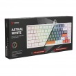 Savio ASTRAL WHITE JADE 3 COLOURS keyboard Gaming USB QWERTY US International Savio ASTRAL WHITE JADE 3 COLOURS keyboard Gaming USB QWERTY US International