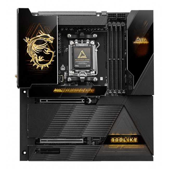 MSI MEG X870E GODLIKE motherboard AMD X870E Socket AM5 Extended ATX MSI MEG X870E GODLIKE motherboard AMD X870E Socket AM5 Extended ATX