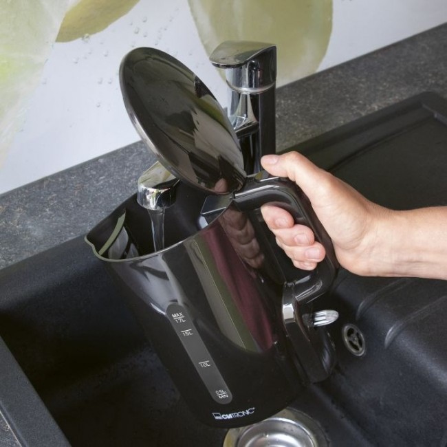 Clatronic WK 3835 electric kettle 1.7 L 2200 W Black