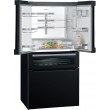 Siemens KF96RSBEA side-by-side refrigerator Freestanding 572 L Black