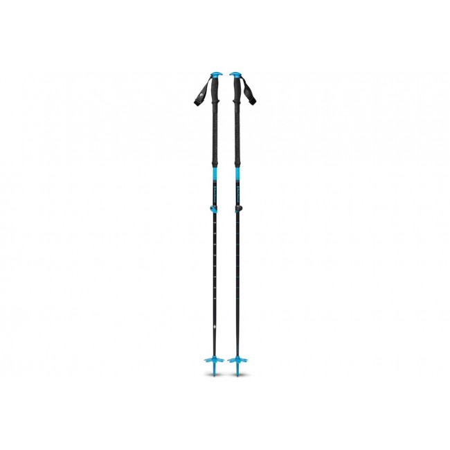 Black Diamond Expedition - telescopic ski poles, 110 155 cm (blue and black)