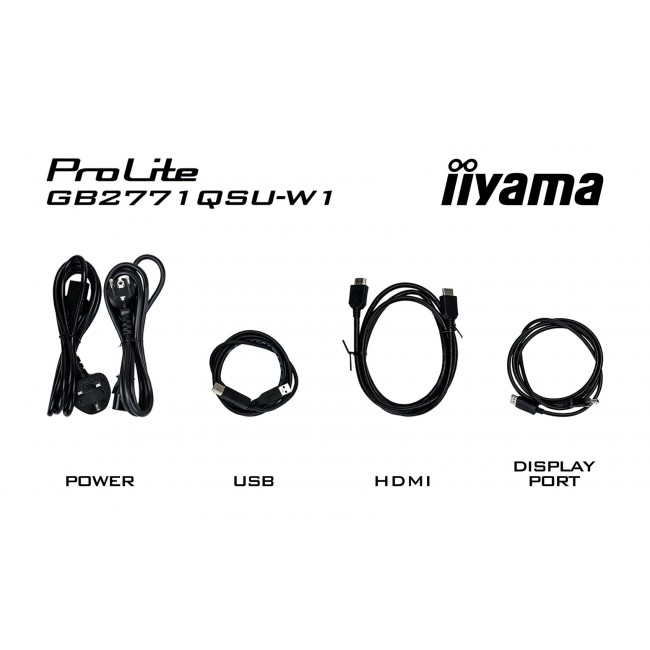 iiyama G-MASTER GB2771QSU-W1 computer monitor 68.6 cm (27