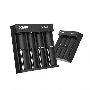 Battery charger for cylindrical Li-ion batteries18650 / NiMH Xtar MC4S