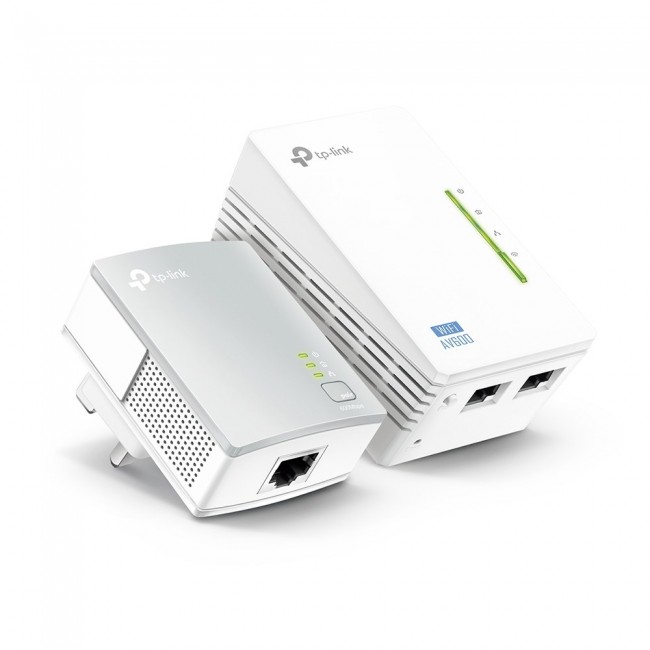 TP-Link Powerline 600 Wi-Fi Extender Starter Kit TP-Link Powerline 600 Wi-Fi Extender Starter Kit