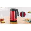 Electric kettle Bosch TWK 7L464, 2400 W, 1.7 l Red