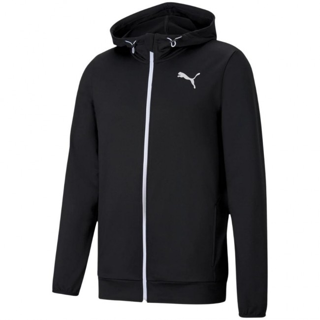 Puma Men's RTG FZ Hoodie black 585832 01 Puma Men's RTG FZ Hoodie black 585832 01