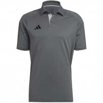 adidas Tiro 23 Competition Polo Men's T-Shirt grey HU1344 2XL