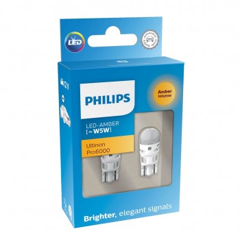 Philips Ultinon Pro6000 SI 11961AU60X2 Car signalling bulb