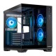 Chieftec Visio GM-30B-TG-OP schwarz Tempered Glass x 2 Cube Black