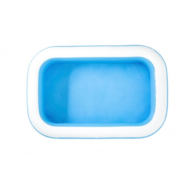 Bestway Blue Rectangular Familiy Pool -2.62m x 1.75m x 51cm - blue Bestway Blue Rectangular Familiy Pool -2.62m x 1.75m x 51cm - blue