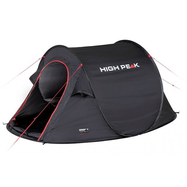 High Peak Vision 2 Black Tunnel tent 10280 High Peak Vision 2 Black Tunnel tent 10280