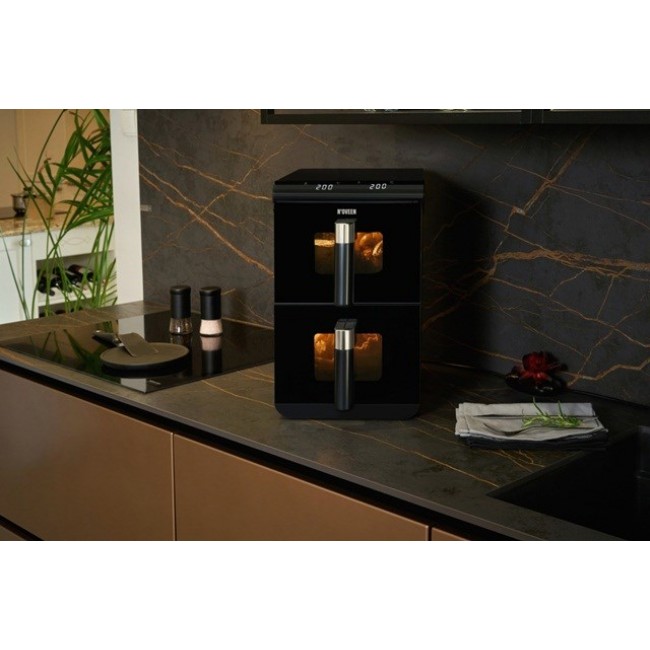Noveen DoubleCrisp AF5050 X-LINE Fat-free deep fat fryer 1700 W Black Noveen DoubleCrisp AF5050 X-LINE Fat-free deep fat fryer 1700 W Black