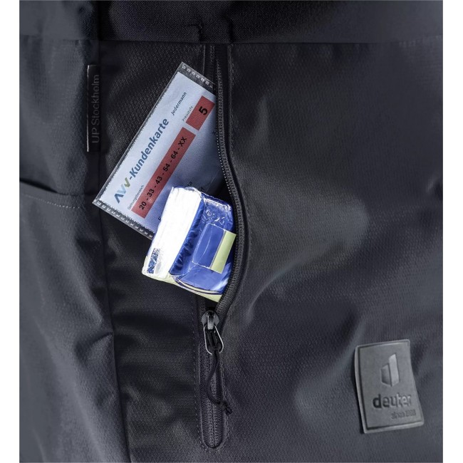 Deuter UP Stockholm backpack Casual backpack Black Polyester Deuter UP Stockholm backpack Casual backpack Black Polyester