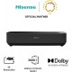 Hisense PL1SE Ultra short throw projector 2100 ANSI lumens DLP UHD 4K (3840x2160) Black