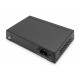 Digitus 4- Port Gigabit PoE Netzwerkswitch, Desktop, unmanaged, 1 Uplink Port RJ45, 60 W, af/at