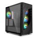 Sharkoon REBEL C80G RGB Midi Tower Black