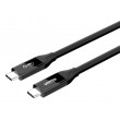 UNITEK C14100ABK01-2M USB cable USB4 Gen 2x2 USB C 40 Gbit/s 240 W Black