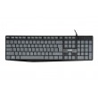 iBox IKC2010G keyboard Home USB QWERTY English Grey, Black