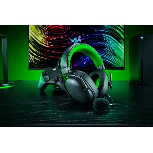Razer BlackShark V3 X HyperSpeed Headset Wired & Wireless Head-band Gaming USB Type-A Bluetooth Black, Green